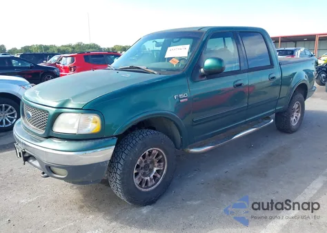 2001 Ford F-150 King Ranch Edition/Lariat/Xlt from USA, damaged, VIN 1FTRW08L51KE24185